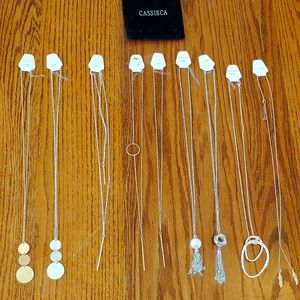 Fashion Jewelry Cassieca Gold and Silver Necklaces